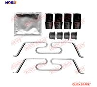 ACCESSORY KIT DISC BRAKE PAD 109-0086 FOR VOLVO V60/II S90/ESPORTIVO V90/CROSS