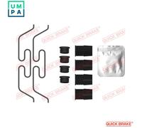 QUICK BRAKE 109-0090 Accessory Kit, disc brake pads
