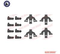 ACCESSORY KIT DISC BRAKE PAD 109-0092 FOR AUDI Q7/Van/SUV PORSCHE CYMC 2.0L Q7
