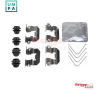 ACCESSORY KIT DISC BRAKE PAD 109-0104 FOR HYUNDAI G3LE/G3LD/G3LF/G3LC 1.0L 3cyl