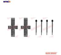 109-0924 QUICK BRAKE Accessory Kit, disc brake pad for BMW,MERCEDES-BENZ