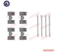 ACCESSORY KIT DISC BRAKE PAD 109-0969 FOR LTI ALFA ROMEO AR/8/Van LAND ROVER