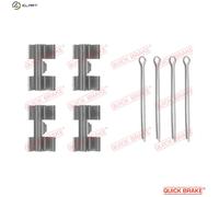 ACCESSORY KIT DISC BRAKE PAD 109-0969 FOR LTI ALFA ROMEO AR/8/Van LAND ROVER