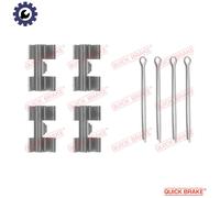 ACCESSORY KIT DISC BRAKE PAD 109-0969 FOR LTI ALFA ROMEO AR/8/Van LAND ROVER