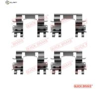 ACCESSORY KIT DISC BRAKE PAD 109-1087 FOR HONDA CIVIC/MK/II/Shuttle/Mk CRX 1.4L