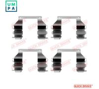 QUICK BRAKE 109-1103 Brake pad fitting kit