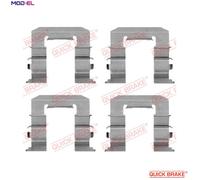 QUICK BRAKE 109-1212 Brake pad fitting kit