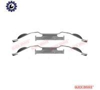 ACCESSORY KIT DISC BRAKE PAD 109-1221 FOR LAND ROVER FREELANDER LR2/SUV RANGE