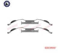 ACCESSORY KIT DISC BRAKE PAD 109-1221 FOR LAND ROVER FREELANDER LR2/SUV RANGE