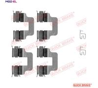 QUICK BRAKE 109-1245 Accessory Kit, disc brake pad for ABARTH,ALFA ROMEO,BMW