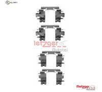 ACCESSORY KIT DISC BRAKE PAD 109-1257 FOR HONDA INTEGRA CIVIC/Hatchback/MK 1.5L