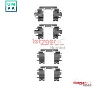 ACCESSORY KIT DISC BRAKE PAD 109-1257 FOR HONDA INTEGRA CIVIC/Hatchback/MK 1.5L
