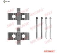 QUICK BRAKE 109-1296 Brake pad fitting kit