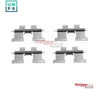 ACCESSORY KIT DISC BRAKE PAD 109-1667 FOR HYUNDAI EMBERA/V MATRIX SONATA/IV/Mk