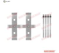 OJD Quick Brake Disc Brake Pad Accessory Kit 109-1694 for Alfa Romeo Tonale, Giulietta, 159