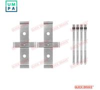 ACCESSORY KIT DISC BRAKE PAD 109-1694 FOR RENAULT ALFA ROMEO 159 GIULIETTA/Van