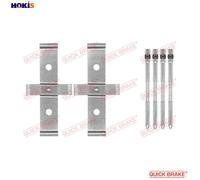 ACCESSORY KIT DISC BRAKE PAD 109-1694 FOR RENAULT ALFA ROMEO 159 GIULIETTA/Van