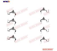 QUICK BRAKE 109-1697 Brake pad fitting kit