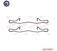 ACCESSORY KIT DISC BRAKE PAD 109-1755 FOR SKODA VW ATLAS GOLF/VII/SPORTSVAN 1.0L