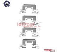ACCESSORY KIT DISC BRAKE PAD 109-1772 FOR MAZDA FORD FIESTA/VI/Van 1.3L 4cyl