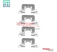 ACCESSORY KIT DISC BRAKE PAD 109-1772 FOR SUZUKI SWIFT/MK/V/IV/III MAZDA 1.2L