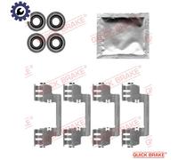 BRAKE PAD FITTING KIT 109-1784 QUICK BRAKE for CHRYSLER LANCIA