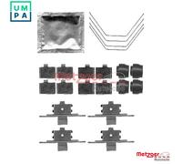 ACCESSORY KIT DISC BRAKE PAD 109-1791 FOR MAZDA 6/combi-coupe/Sport/Kombi 1.8L 6