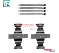METZGER 109-1803 Brake pad fitting kit
