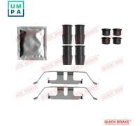OJD Quick Brake Accessory Kit 109-1850 - Brake Pad Fitting for BMW 1 (F20), X3 (F25) N47 N20