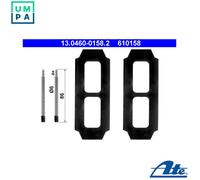 ATE Brake Pad Fitting Kit 13.0460-0158.2 for Mercedes-Benz Puch W460/W461 T1