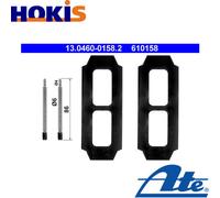 ACCESSORY KIT DISC BRAKE PAD 13.0460-0158.2 FOR MERCEDES-BENZ G-CLASS/SUV T1