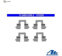 Rear Brake Pad Fitting Kit Accessory Audi VW Seat:A4,A6,A3,PASSAT,CADDY III 3