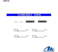 ACCESSORY KIT DISC BRAKE PAD 13.0460-0435.2 FOR RENAULT F7R714/710 2.0L 4cyl