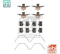FEBI BILSTEIN Accessory Kit Disc Brake Pad 182485 - Front - Mazda 6 Hatchback