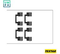 BRAKE PAD FITTING KIT 82539500 TEXTAR for RENAULT LAGUNA I Estate MEGANE I Coach