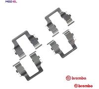 Brembo Brake Pad Accessory Fitting Kit Rear fits Acura Honda Mitsubishi