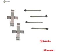 Brembo Accessory Kit - Disc Brake Pad A 02 295 for Vauxhall Carlton Mk III / Opel 4cyl 2.6L