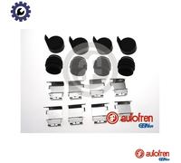 ACCESSORY KIT DISC BRAKE PAD D43047A FOR RENAULT MASTER/III/Bus/Van OPEL 4cyl