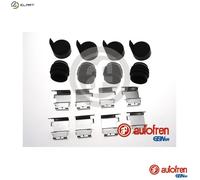 ACCESSORY KIT DISC BRAKE PAD D43047A FOR RENAULT MASTER/III/Bus/Van OPEL 4cyl