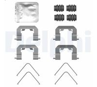 Accessory Kit, disc brake pad DELPHI LX0771 for KIA CARENS IV 2 2013-2016