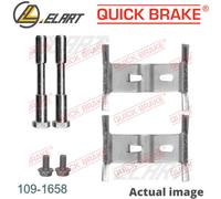 ACCESSORY KIT DISC BRAKE PAD 109-1658 FOR VW AUDI Q7/SUV/Van PORSCHE VOLVO