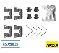 Accessory Kit, disc brake pad for HYUNDAI AURA AVANTE GRAND I10 TEXTAR 82556300