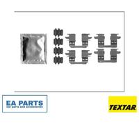 Accessory Kit, disc brake pad for NISSAN JUKE TEXTAR 82539900