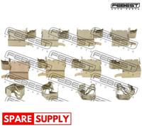 ACCESSORY KIT, DISC BRAKE PAD FOR TOYOTA IST FEBEST 0103-NRE180F FITS FRONT AXLE