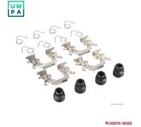 Herth+Buss Accessory Kit J3668015 – Disc Brake Pad Fitting, Front Axle for Suzuki Opel