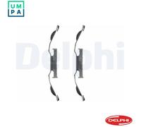 Genuine Delphi Front Brake Pad Accessory Kit - LX0330