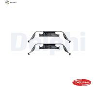 DELPHI LX0331 Brake pad fitting kit