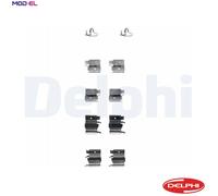 DELPHI LX0339 Brake pad fitting kit