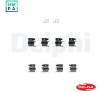 DELPHI LX0366 Brake pad fitting kit