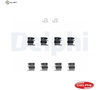 DELPHI LX0366 Brake pad fitting kit